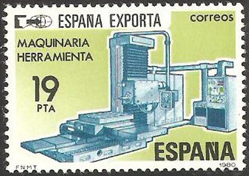 2566 - España exporta maquinaria y herramientas