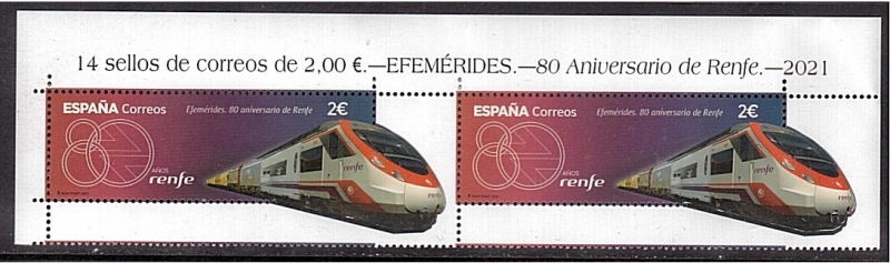 80 aniv. de RENFE