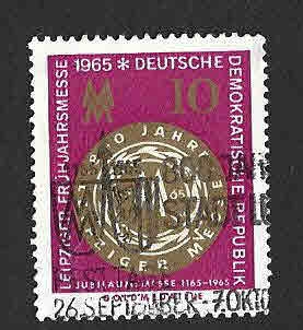 756 - 800 Aniversario de la Feria de Verano de Leipzig (DDR)