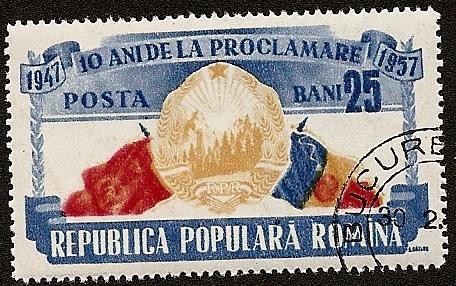 X Anivº proclamación de la República Popular - Rumania-Rusia