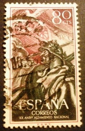 ESPAÑA 1956 17 jul. XX aniversario del alzamiento Nacional