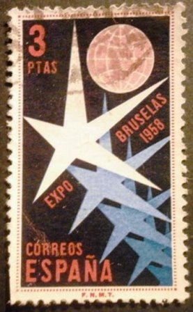 ESPAÑA 1958 Exposición de Bruselas