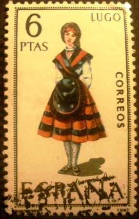 ESPAÑA 1969 Trajes típicos españoles