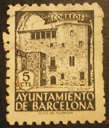 ESPAÑA 1943 BARCELONA Casa Padellás