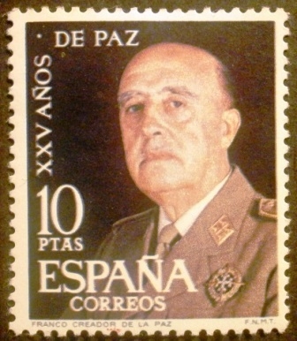 ESPAÑA 1964 XXV años de Paz Española