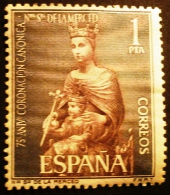 ESPAÑA 1963  LXXV Aniversario de la coronación de Nº Sª de la Merced