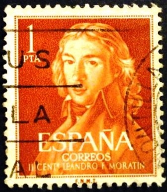 ESPAÑA 1961   II Centenario del nacimiento de Leandro Fernández de Moratín