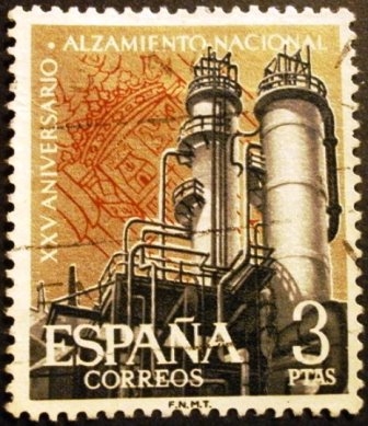 ESPAÑA 1961  XXV Aniversario delAlzamiento Nacional