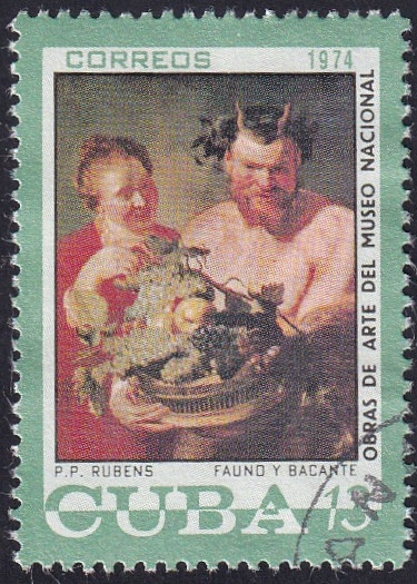 Fauno y Bacante, Rubens