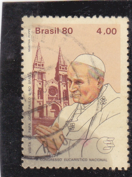 VISITA PAPA JUAN PABLO II A BRASIL