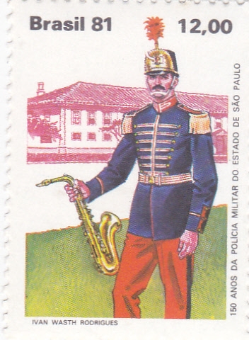 150 años policía militar de Sao Paulo 