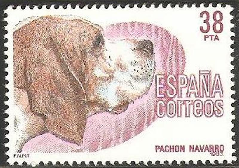 2714 - Perro de raza española, Pachón Navarro