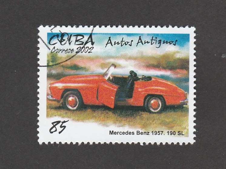 Autos antiguos:Mercedes 1957 190 SL