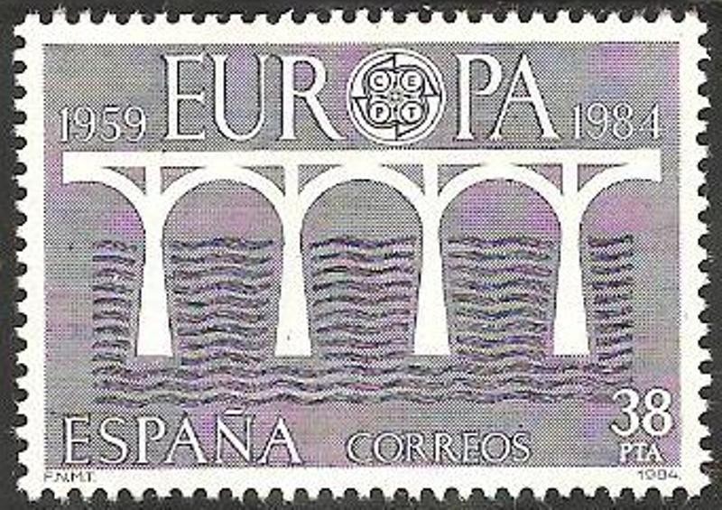 2757 - Europa Cept, XXV Anivº