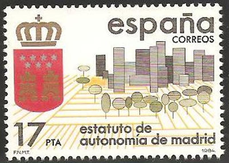 2742 - Estatuto de Autonomía de Madrid