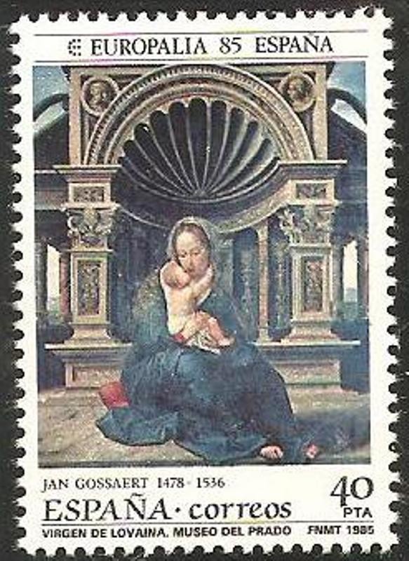 2779 - Europalia 85, España, Virgen de Lovaina