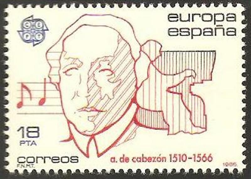 2788 - Europa Cept, Antonio de Cabezón