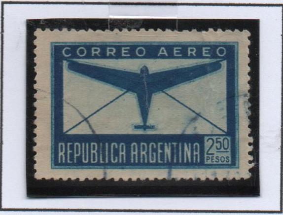 Avión y sobre