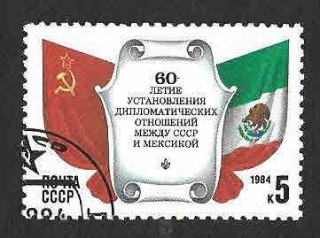 5278 - LX Aniversario de las Relaciones México-URSS