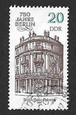 2587 - 750 Aniversario de la Ciudad de Berlín (DDR)