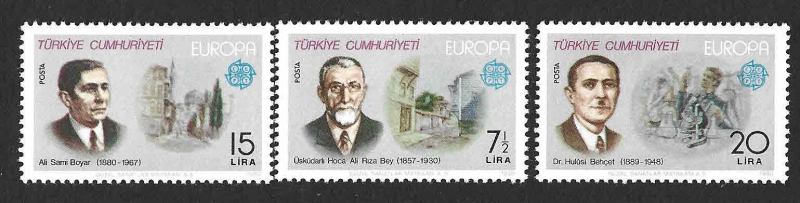 245-2146-2147 - Uskudarli Hoca Ali Riza Bey, Ali Sami Boyar y Hulusi Behcet