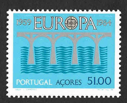 344 - XXV Aniversario de la Conferencia Postal de Correos y Telecomunicaciones C.E.P.T. (AZORES)