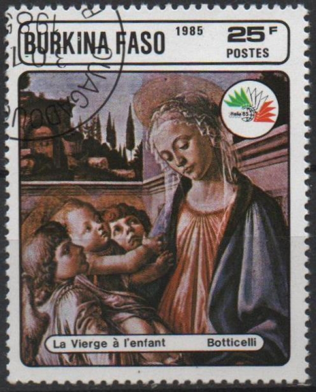 Italia'85 Virgen y niño