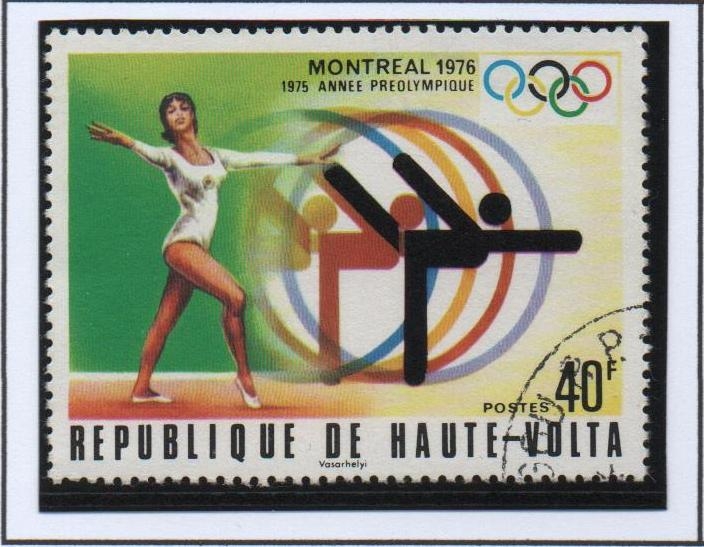 Juegos olimpicos d' Montreal : Gimnasta