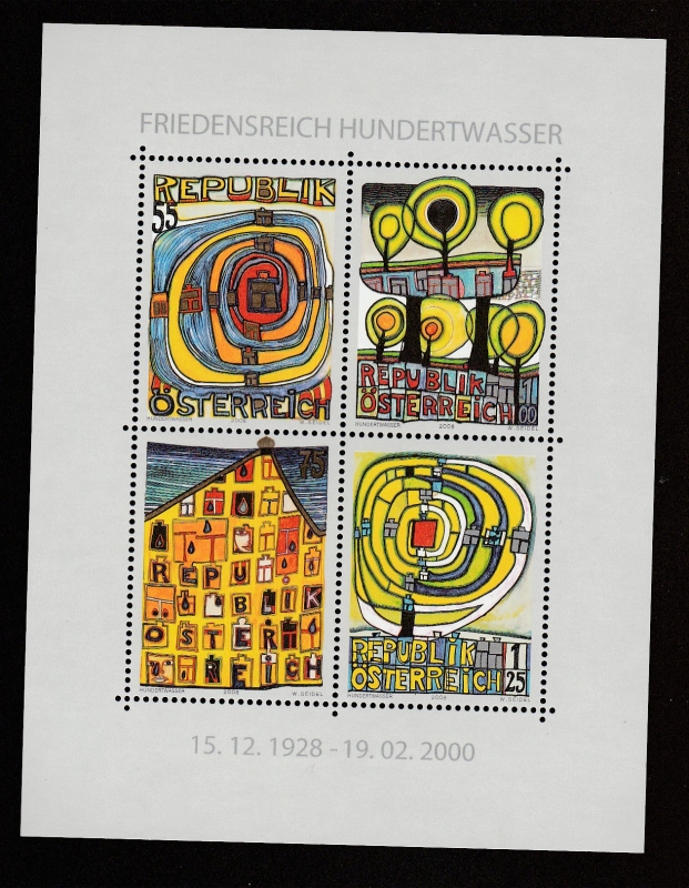 80 Aniv. del nacimienti de Friedenreich Hundertwasser