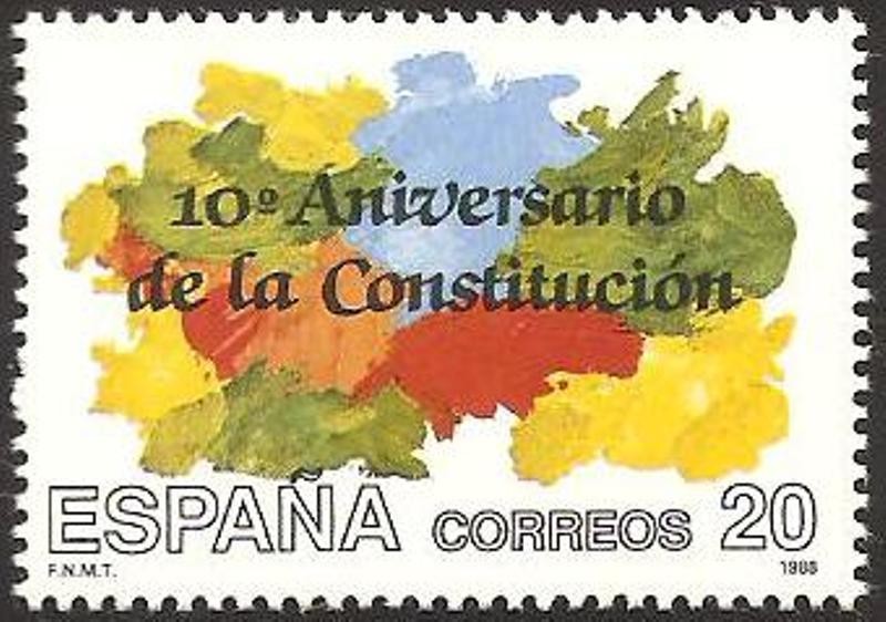 2982 - X anivº de la constitución española de 1978