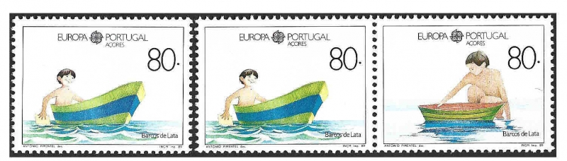 381-382a - Juegos Infantiles (AZORES)