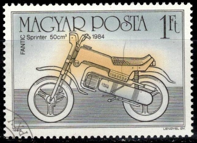 Centenario de la motocicleta(Fantic Sprinter, 1984).