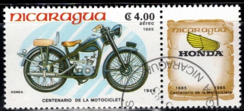 Centenario de la motocicleta(Honda 1949).