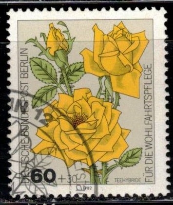 Sellos de bienestar: Rosas de jardín.