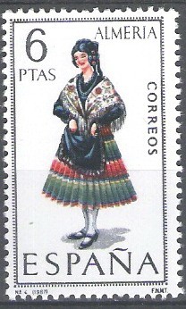 1770 Trajes típicos españoles.Almeria.