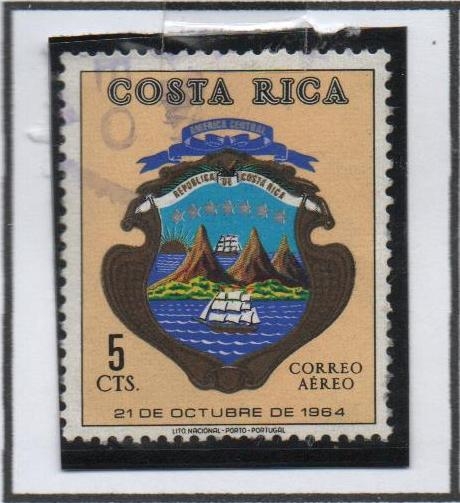 Escudos d' Costa Rica: 21 Octubre 1964