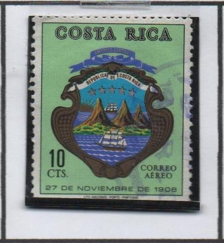 Escudos d' Costa Rica: 27 Nov. 1906