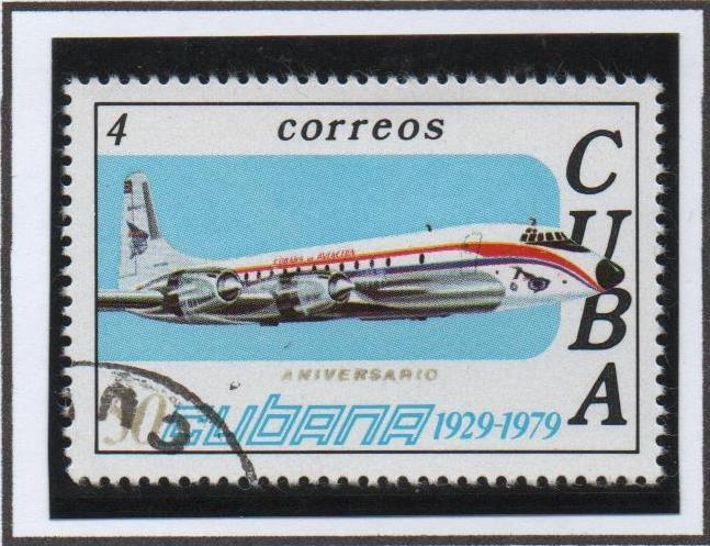 50 Aniv. d' l' Aerolíneas Cubanas: Britania