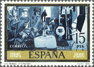 ESPAÑA 1978 2486 Sello Nuevo Serie Pablo Ruiz Picasso Las Meninas