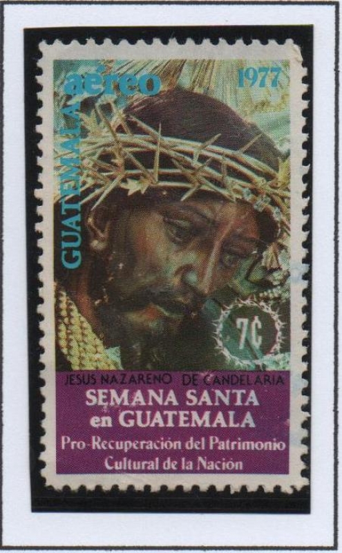 Esculturas d' Cristo en l' Iglesias Guatemaltecas