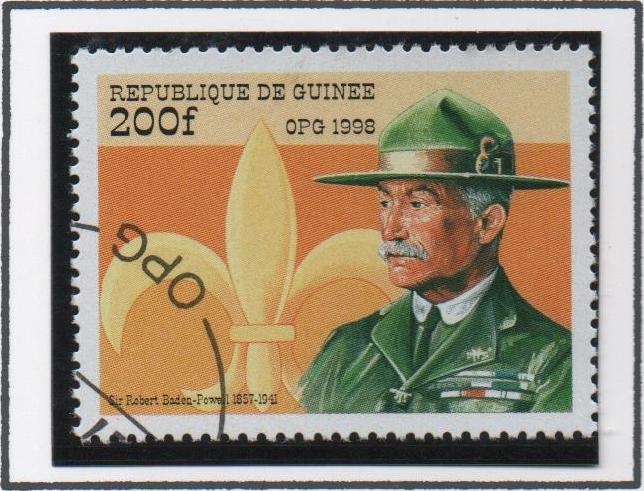 50 Aniv.d' la organizacion Scout: Robert Baden-Powell 