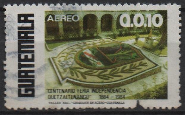 Quetzaltenango Escudo d' Armas y Ayuntamiento