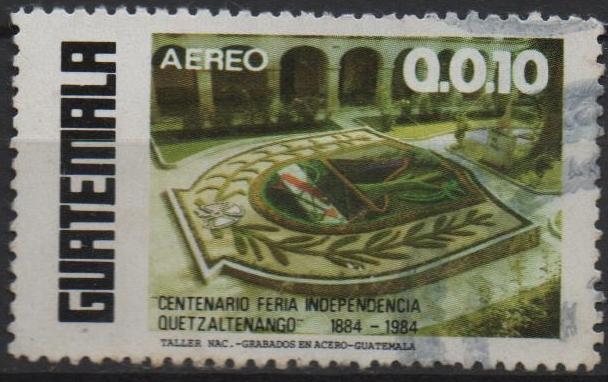 Quetzaltenango Escudo d' Armas y Ayuntamiento