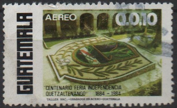 Quetzaltenango Escudo d' Armas y Ayuntamiento