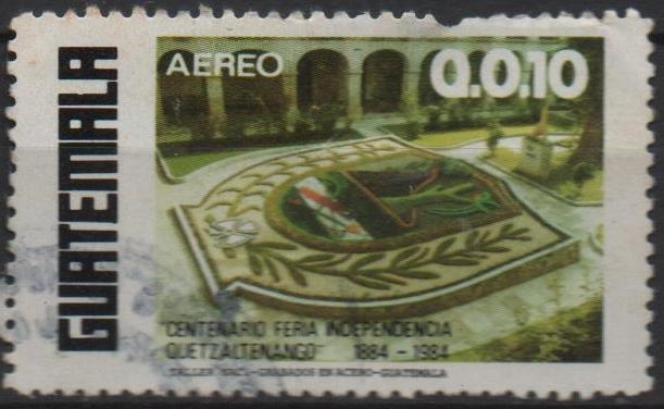 Quetzaltenango Escudo d' Armas y Ayuntamiento