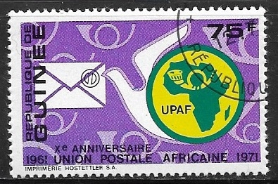 X Aniversario de la Unión Postal Africana