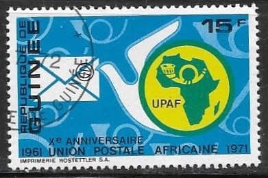 X Aniversario de la Unión Postal Africana