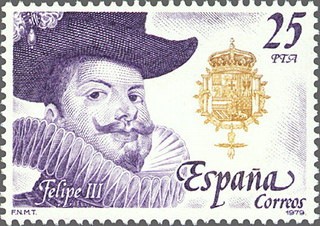 ESPAÑA 1979 2554 Sello Nuevo Reyes de España. Casa de Austria Felipe III