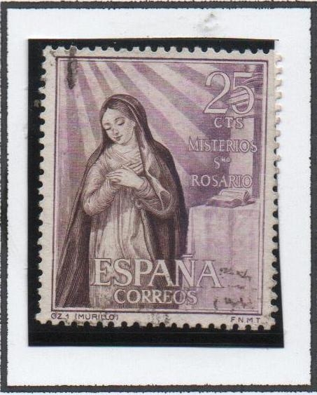 Misterios d' Santo Rosario: Anunciación