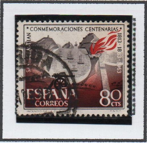 Conmemoraciones Centenarias d' San Sebastián: Incendio 1813